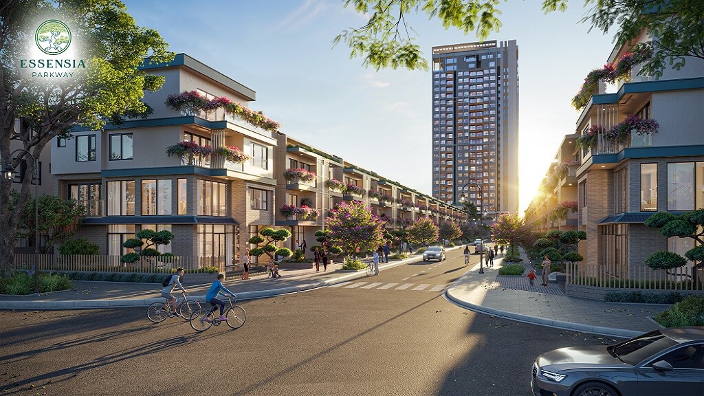 Mặt bằng Essensia Parkway: Chi tiết thiết kế biệt thự & nhà phố