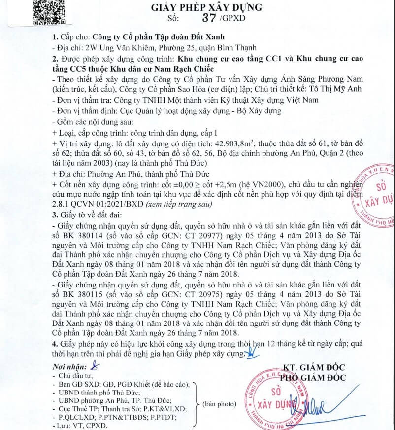 Pháp lý dự án The Privé [Cập Nhật T7/2025]