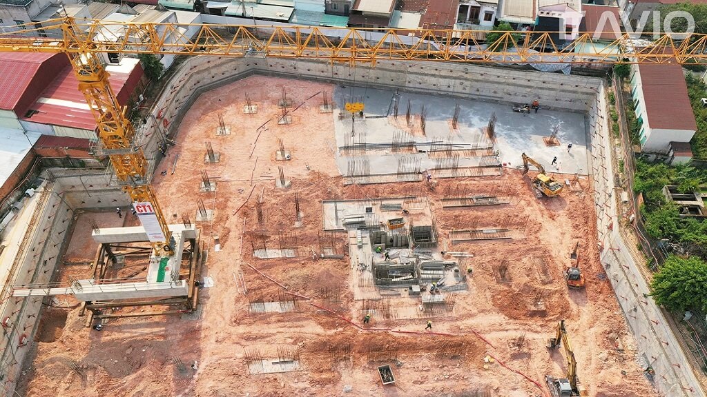 Tiến độ dự án TT AVIO mới nhất [Cập nhật tháng 8/2025]