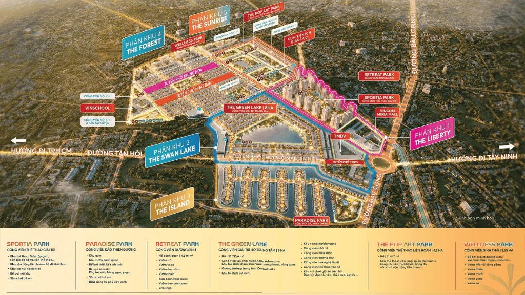 he sinh thai tien ich khu do thi vin green city