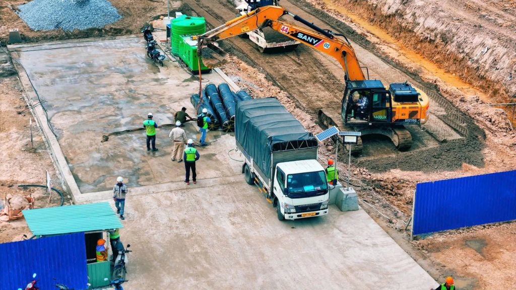 tien do khoi cong khu do thi vingroup hau nghia