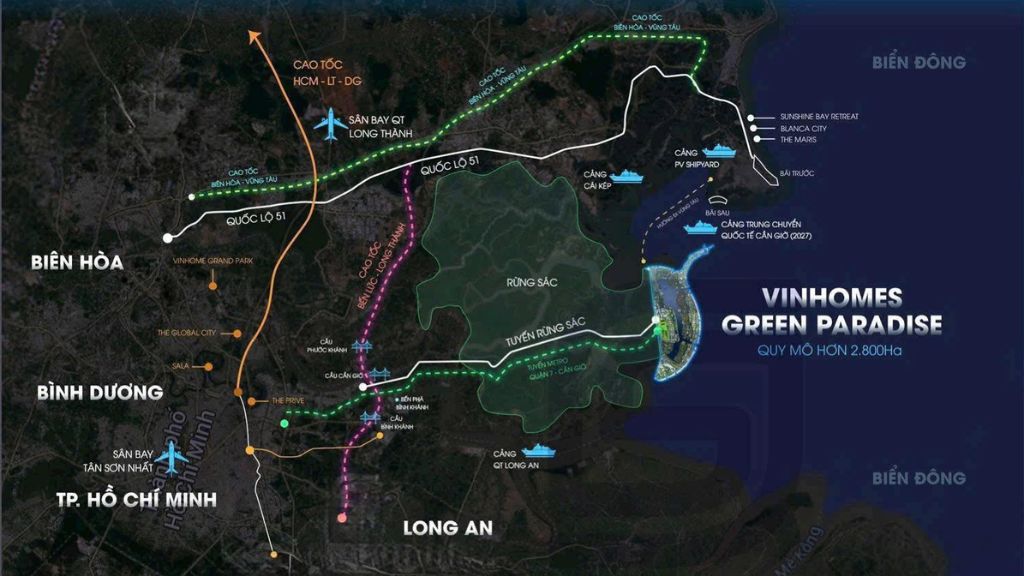Vị trí Vinhomes Green Paradise ở đâu? Vì sao hấp dẫn giới đầu tư?